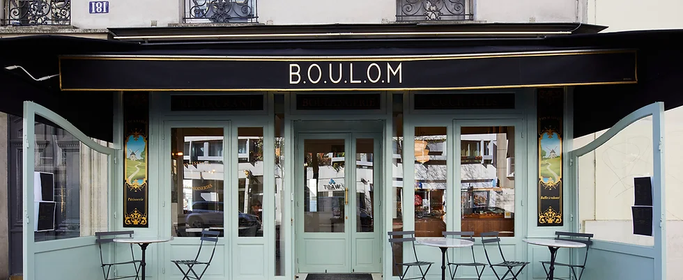Cafeteria Paris Boulom Boulangerie - O que comer em Paris - Assegurados