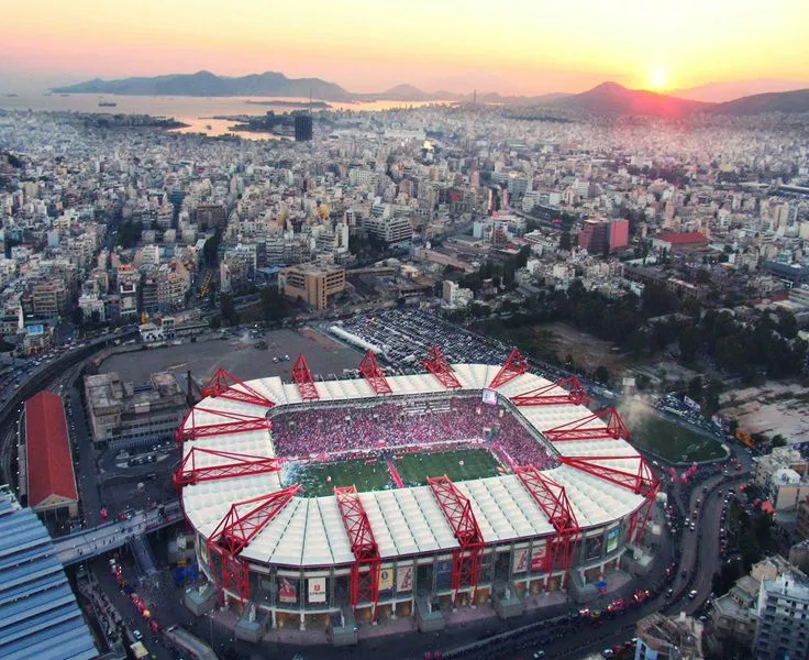 Melhores cidades e ilhas da grécia - Estadio Karaiskakis Pireu