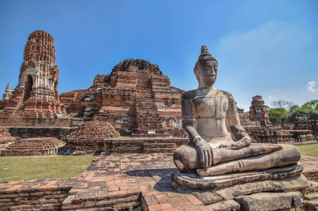 Templo Wat Mahathat - Ayutthaya Tailândia